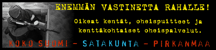 Paintball vuokraus v&auml;rikuulasota